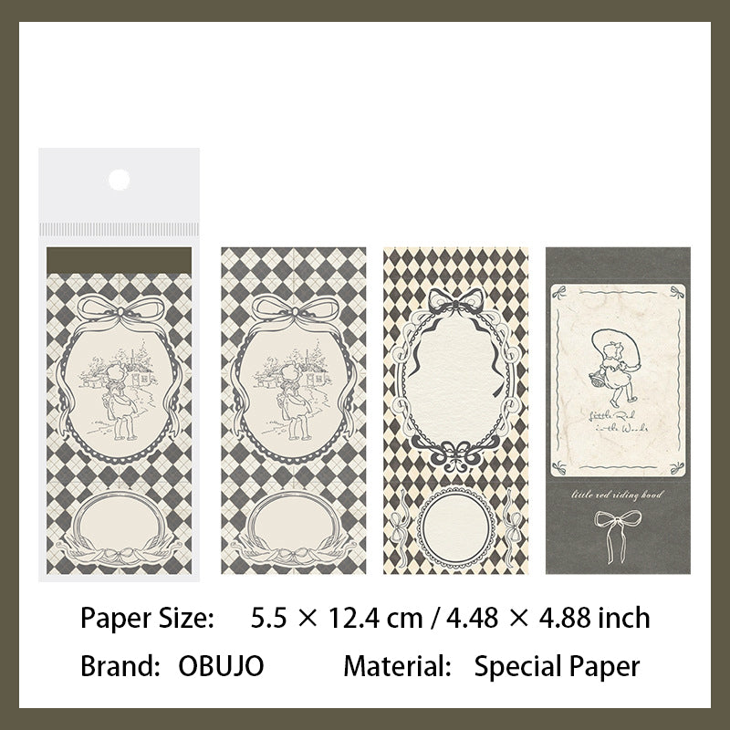 30 Sheets Fairy Themed Notepad Paper THXQX