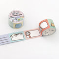 Kawaii Cozy Pets Writable Die-Cut Memo Tape - Homedody Cat