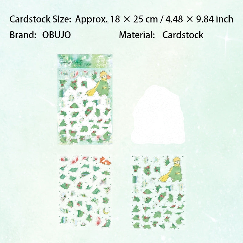 Princess and Rose DIY Puzzle Stickers WZMG