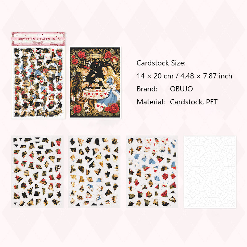 Fairy Tale Puzzle Stickers Kit ZJTH