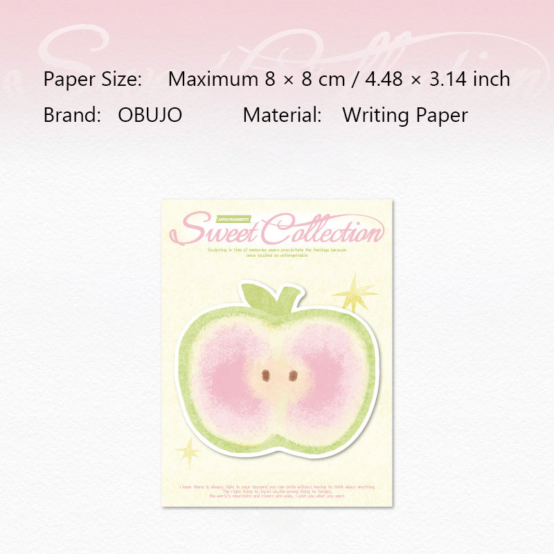 30 Pcs Cute Fruit Dessert Sticky Note TMSJ