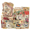 100 Pcs Victorian Floral Journal Paper VMP09