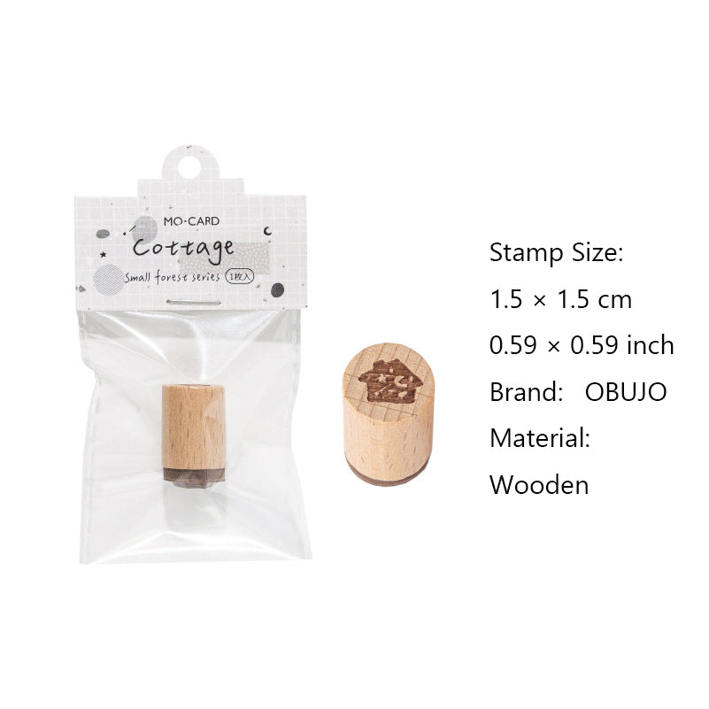 Wildland Forest Animal Wooden Stamp XSLX