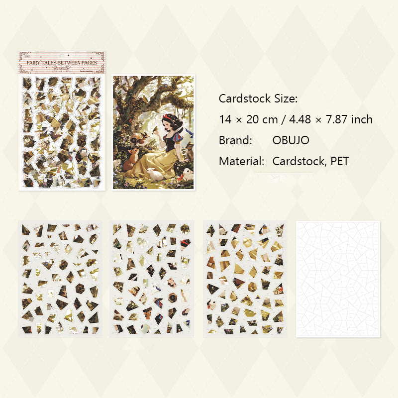 Fairy Tale Puzzle Stickers Kit ZJTH