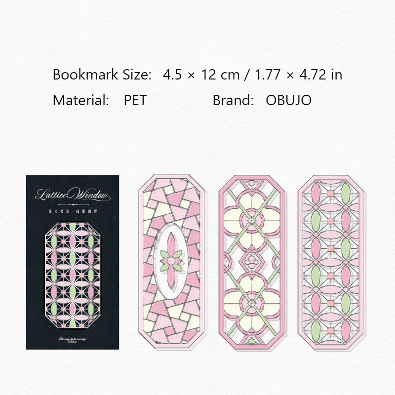 6 Pcs Window Themed Bookmark LGLY