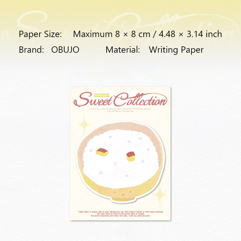 30 Pcs Cute Fruit Dessert Sticky Note TMSJ