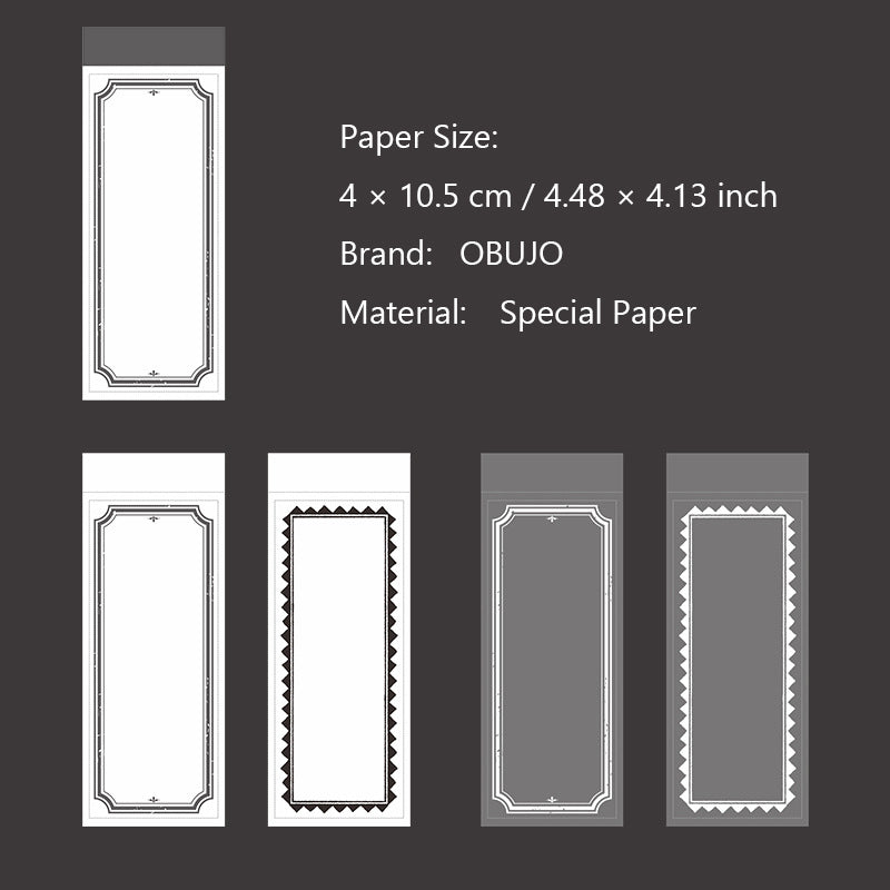 40 Sheets Minimalism Notepad Paper KDBK