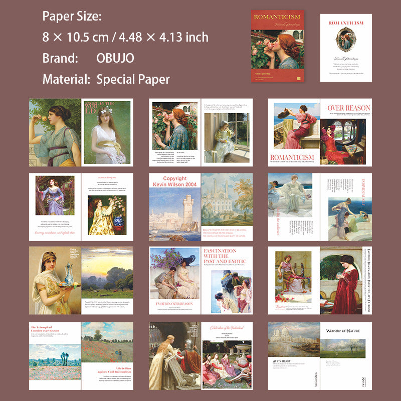 48 Sheets Paint Art Journal Paper YHJC