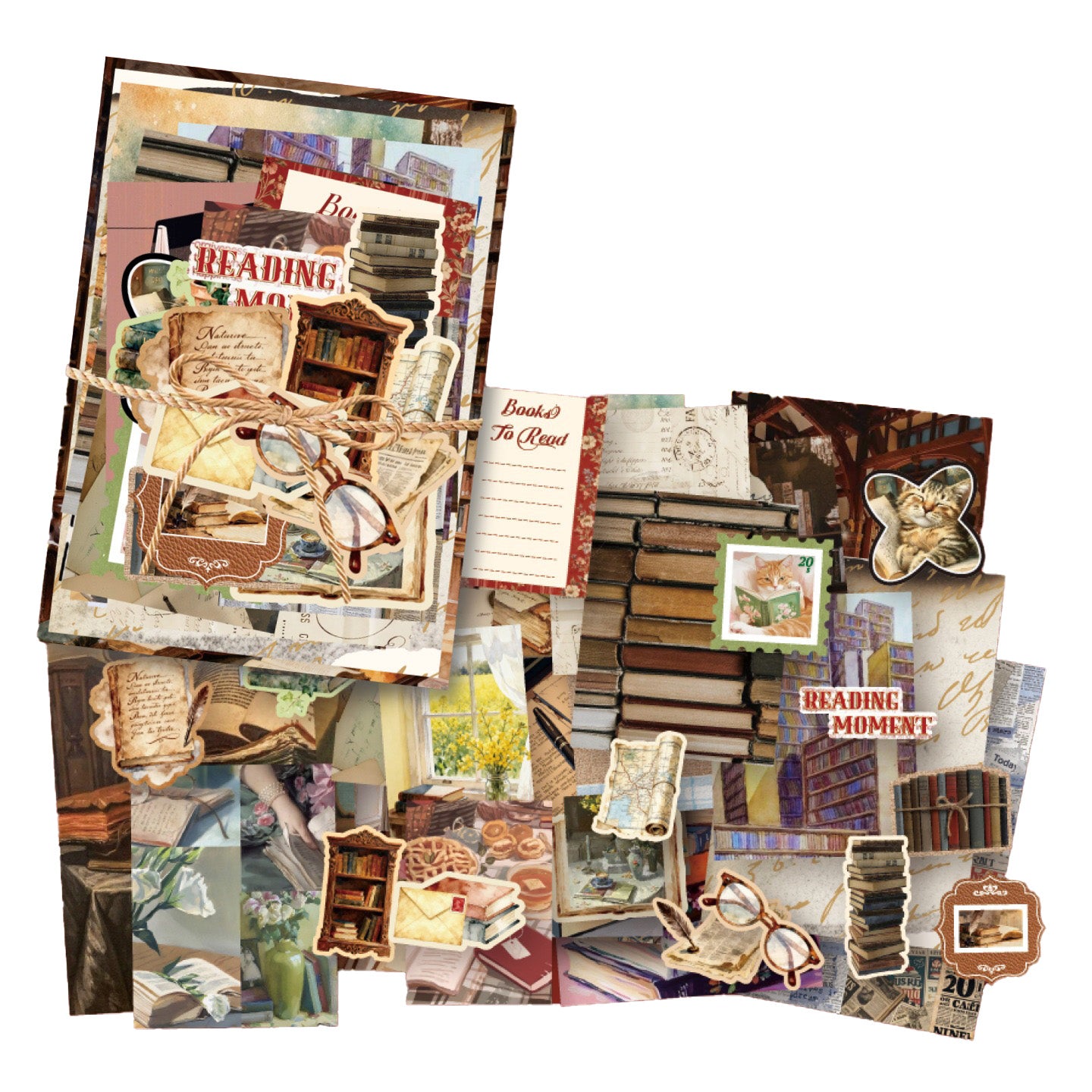100PCS Reading Moment Journal Paper VMP16
