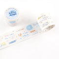 Whispering Moods Handwritten Doodle Die-Cut Washi Tape- Expected Dreams