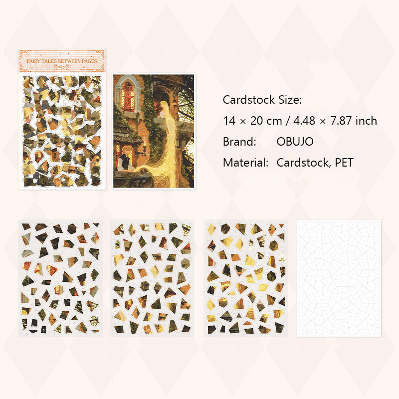 Fairy Tale Puzzle Stickers Kit ZJTH