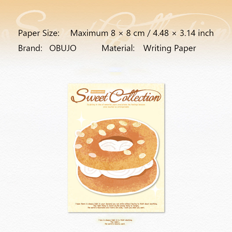 30 Pcs Cute Fruit Dessert Sticky Note TMSJ