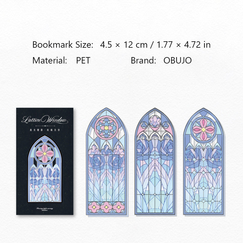 6 Pcs Window Themed Bookmark LGLY