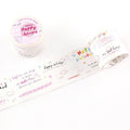 Whispering Moods Handwritten Doodle Die-Cut Washi Tape - Happy Delivery