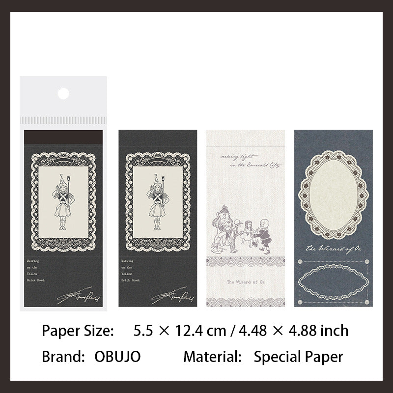 30 Sheets Fairy Themed Notepad Paper THXQX