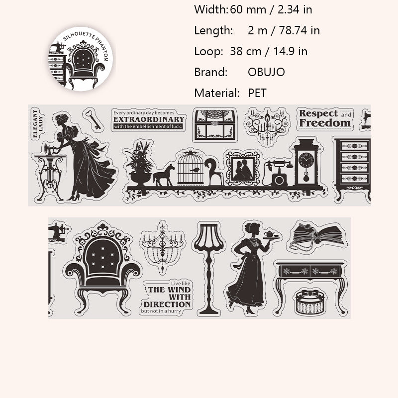 1 Roll Shadow Art PET Tape LKHY