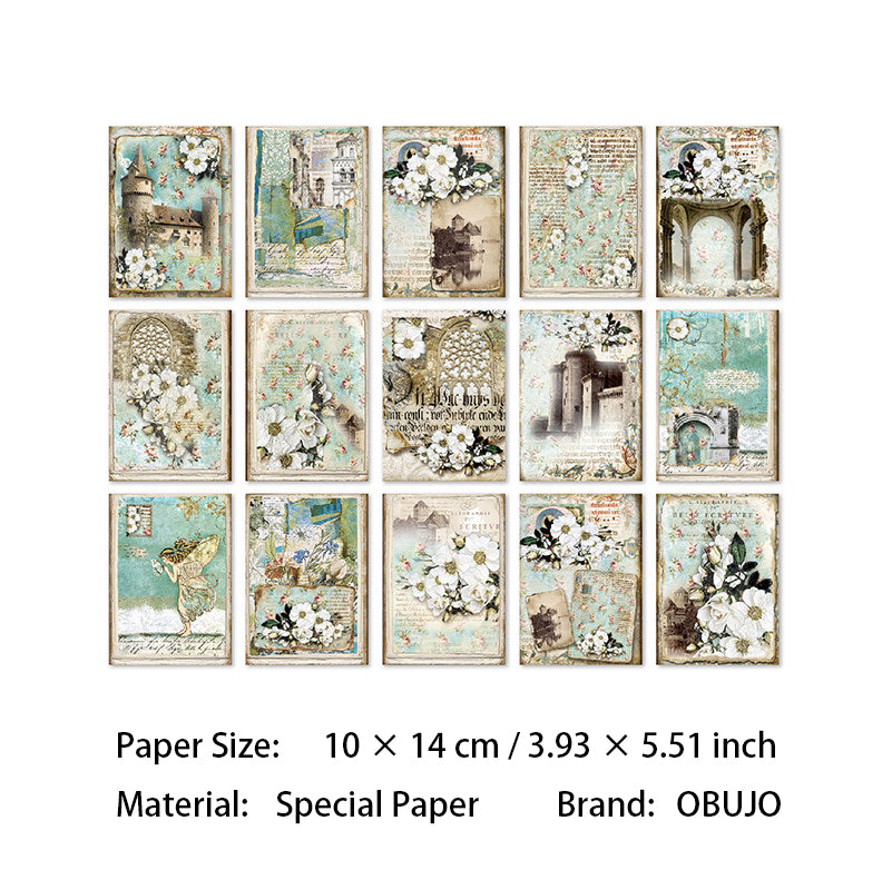 30 Sheets Vintage Journal Paper YGKB