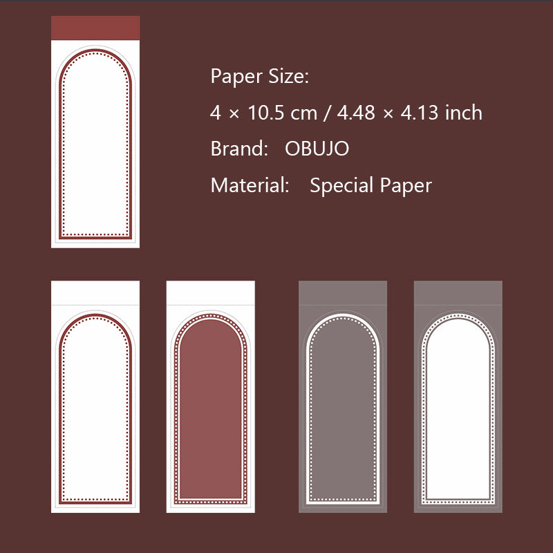 40 Sheets Minimalism Notepad Paper KDBK