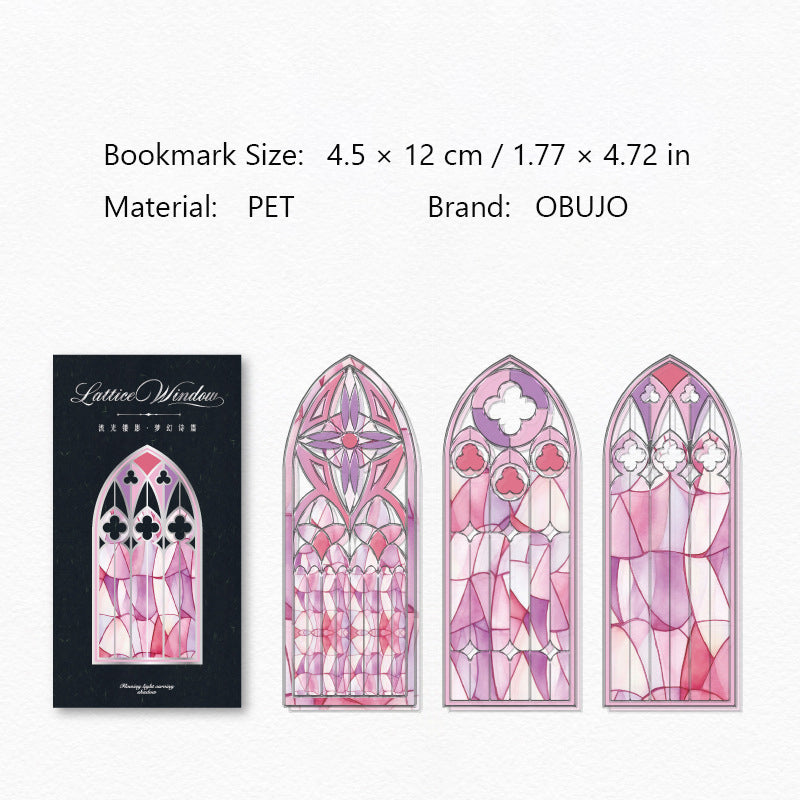 6 Pcs Window Themed Bookmark LGLY