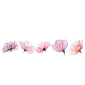 10 Pcs Large Blossom PET Stickers XYXBE