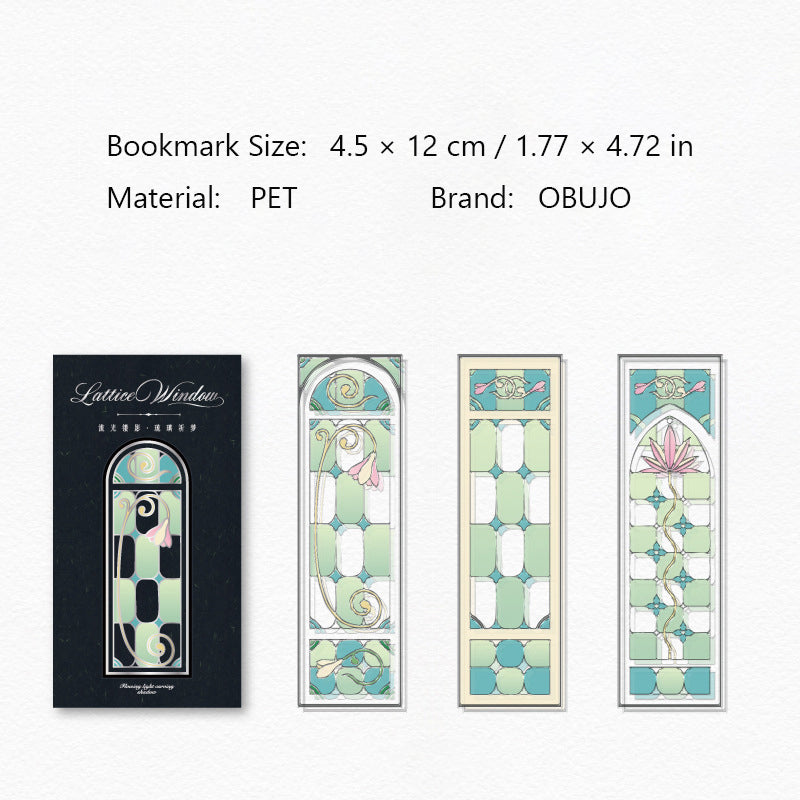 6 Pcs Window Themed Bookmark LGLY