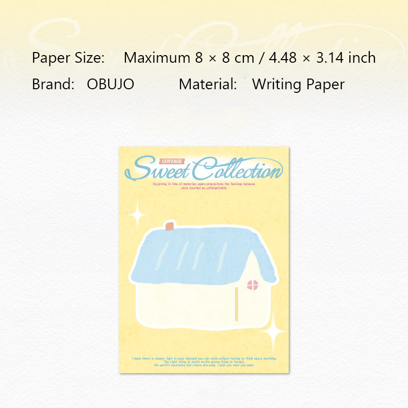 30 Pcs Cute Fruit Dessert Sticky Note TMSJ