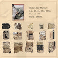 15 Pcs Vintage Collage PET Stickers SYHZ