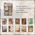 10 Sheets Vintage Journal Paper SYXZ