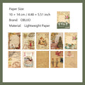 30 Pcs Vintage Junk Journal Paper XRWS