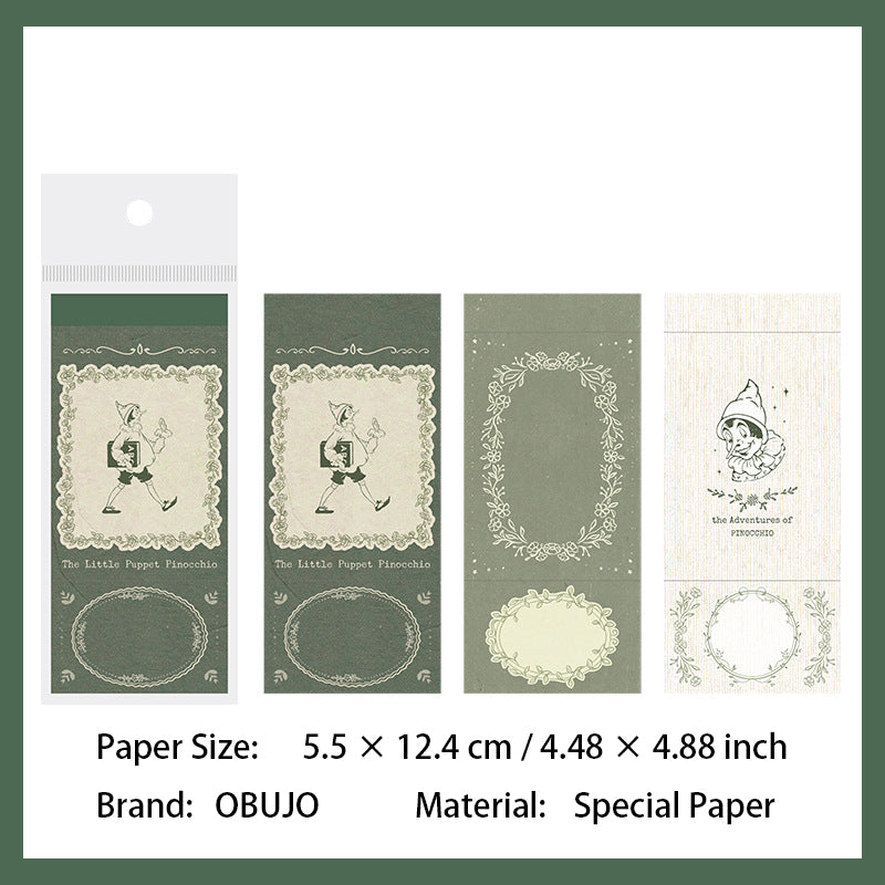 30 Sheets Fairy Themed Notepad Paper THXQX