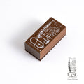 Vintage Botanical Wooden Stamp - Eucalyptus