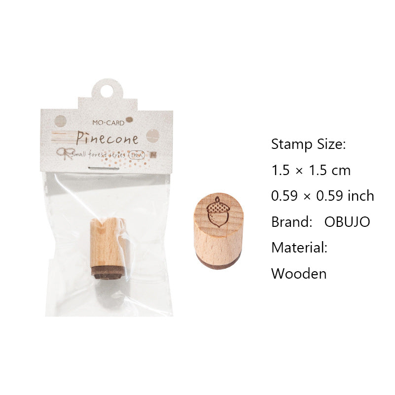 Wildland Forest Animal Wooden Stamp XSLX
