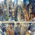 Skyscape View cityscape scrapbook paper pad, product image 1