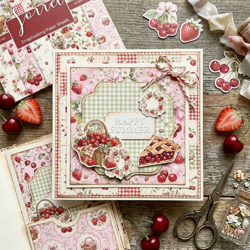 Sorrel scrapbook paper pad pattern preview