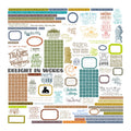 Vintage quote vellum scrapbook stickers 5