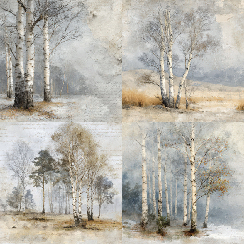 Winter Woods scrapbook paper pad product view