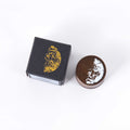Lunar Phases Vintage Realistic Moon Wooden Stamp YXST03