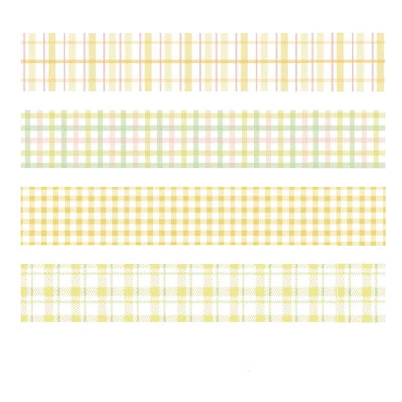 Basic Grid Washi Tape Set - OBUJO