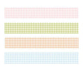 Basic Grid Washi Tape Set - OBUJO