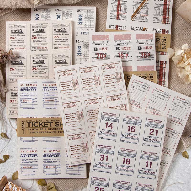 Picok Ticket Paper Pack TLR07