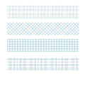 Basic Grid Washi Tape Set - OBUJO