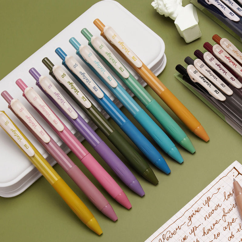 Vintage Color Gel Pen - Carambola