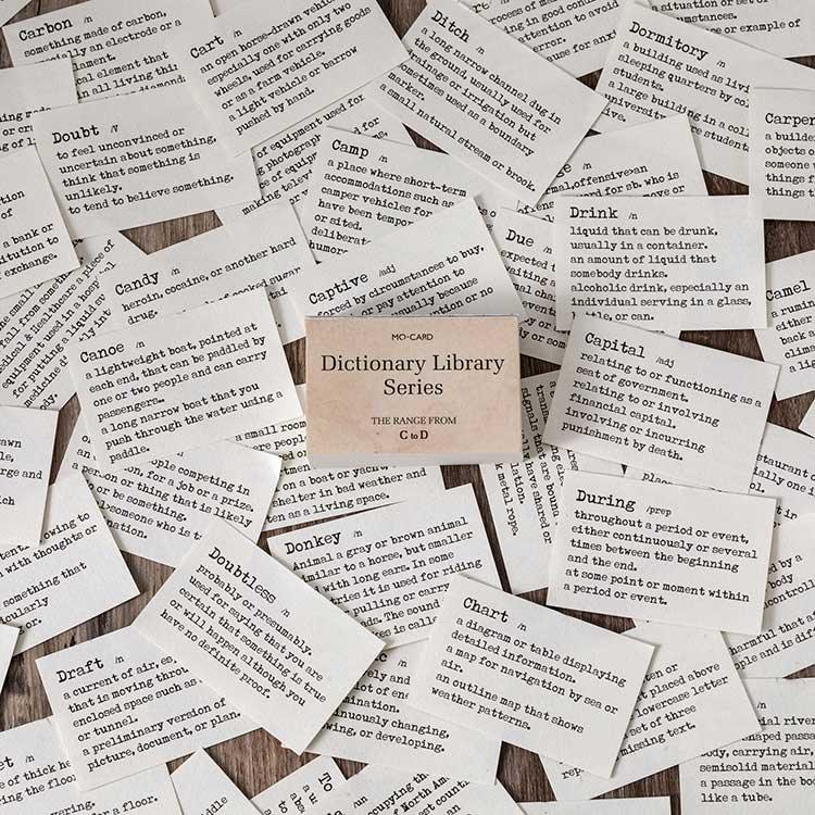 Danci Dictionary Journal Materials - OBUJO