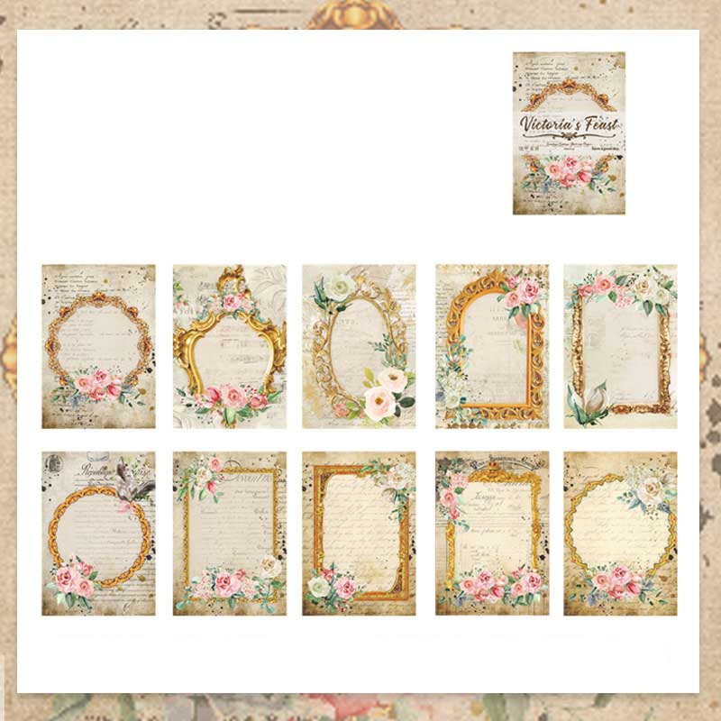 Vicliya Scrapbook Paper