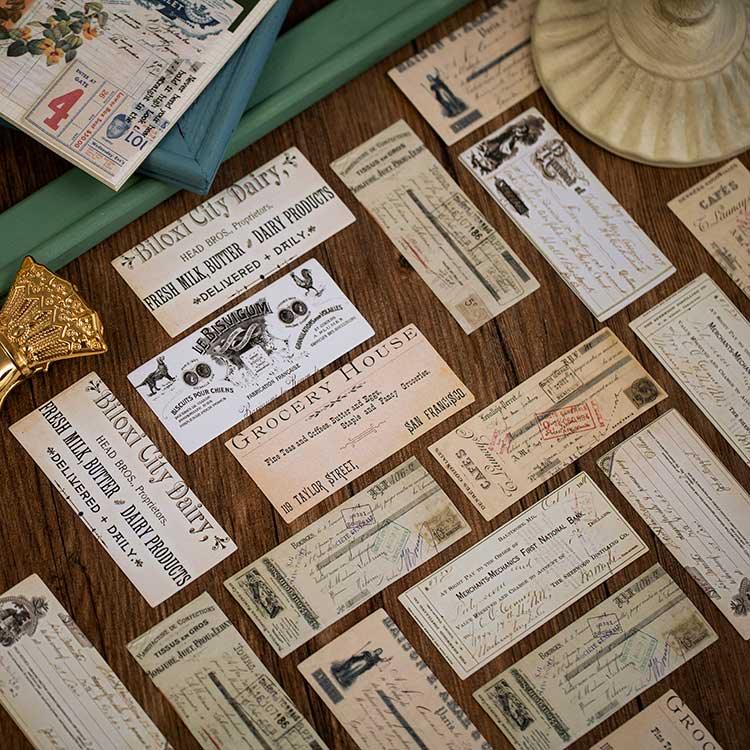 Rhap Vintage Paper Material - OBUJO