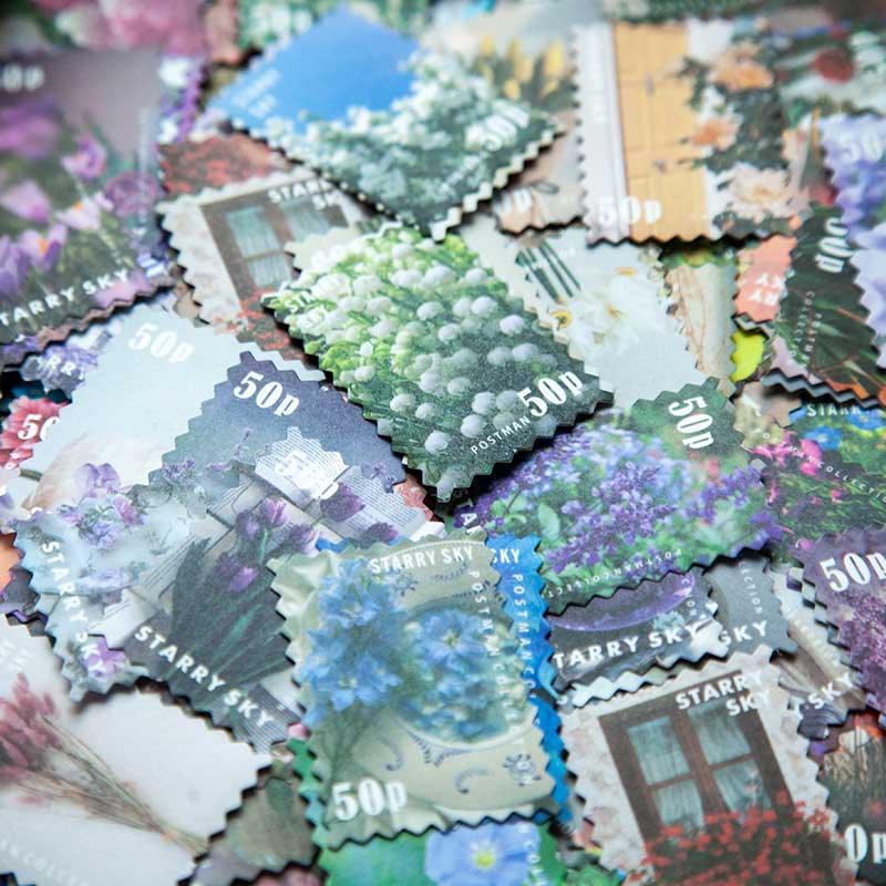 Fosea Stamp Stickers Book - OBUJO