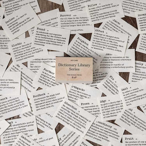 Danci Dictionary Journal Materials - OBUJO