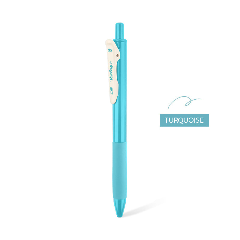 Vintage Color Gel Pen - Turquoise Green
