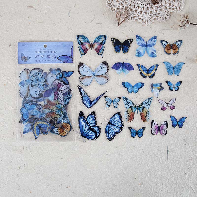 Wiben Butterfly Stickers Pack BTF01