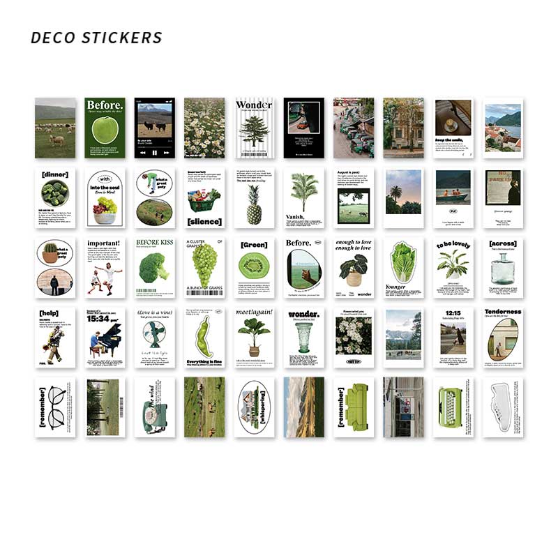 Cangai Deco Stickers Book